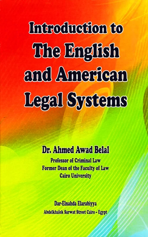 Introduction to The English and American Legal Systems