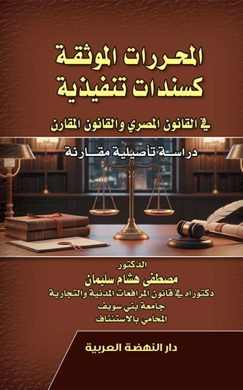 المحررات الموثقة كسندات تنفيذية فى القانون المصرى والقانون المقارن